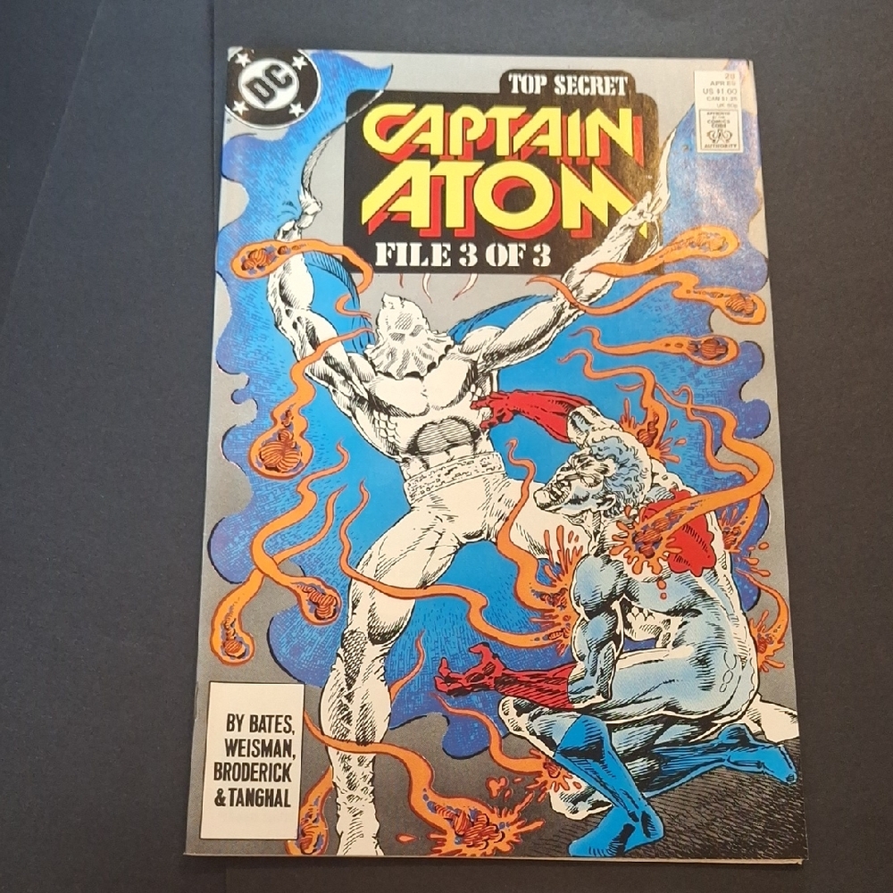 Captain Atom Comic Book